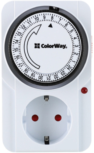Розумна розетка ColorWay CW-STM01-24H