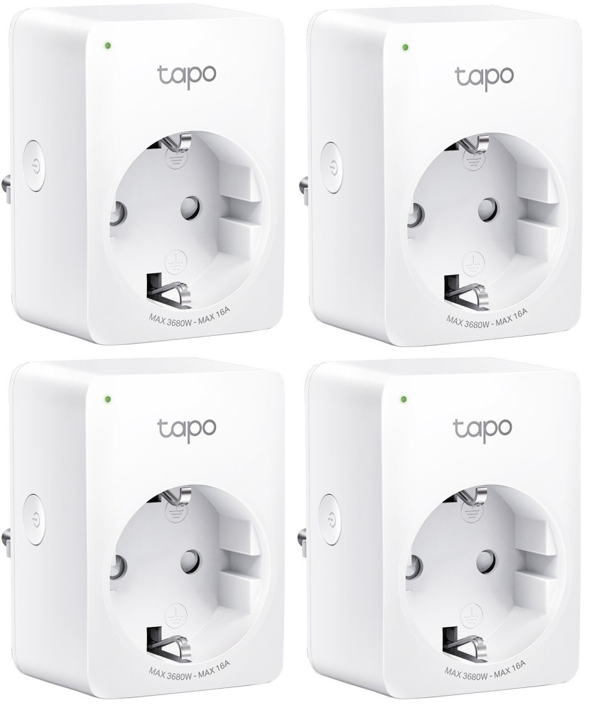 Умная розетка TP-LINK Tapo P110 (4-pack