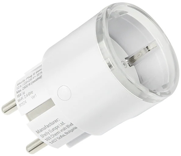 Умная розетка Shelly Plug S Gen3