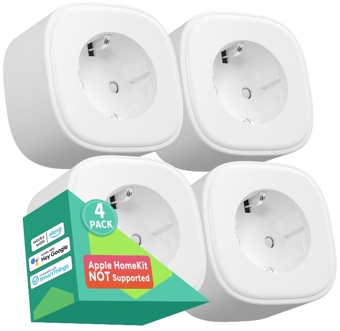 Розумна розетка Meross MSS210 (4-pack