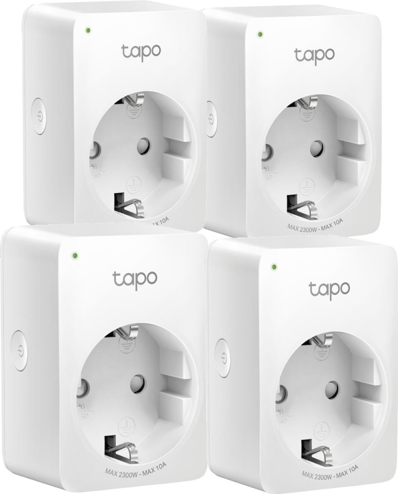 Умная розетка TP-LINK Tapo P100 (4-pack)