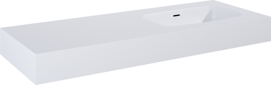 Умывальник Elita Dimple 120 R 168876 1210 мм чаша справа