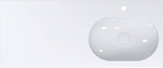 Умивальник Miraggio New York R 1200 0000221 мм чаша праворуч