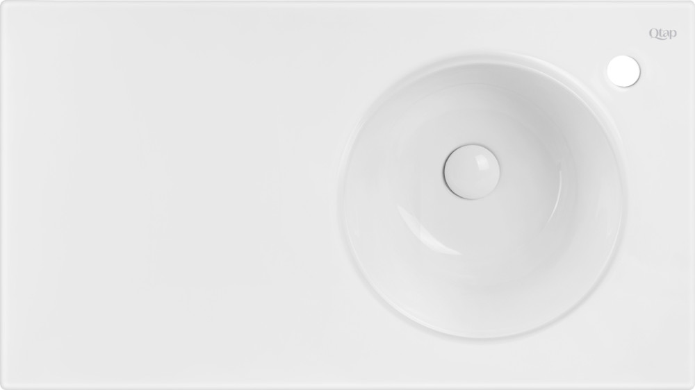 Умывальник Q-tap Virgo QT1811FL8130ARRW R