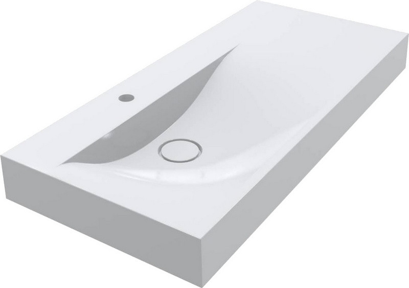 Умивальник Miraggio Viola 1000 L 0002658 мм чаша ліворуч