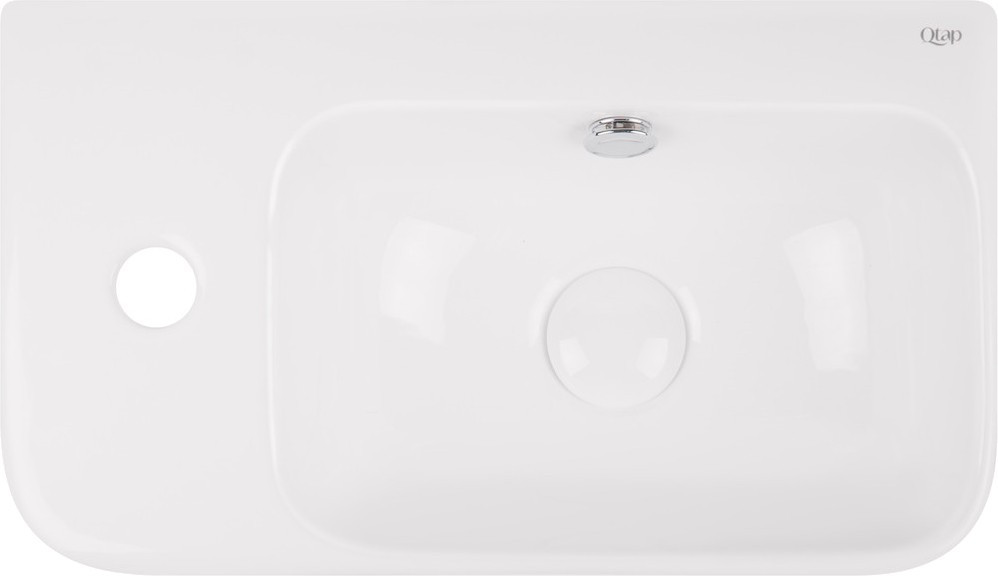 Умивальник Q-tap Tern QT17115117 R 450 мм чаша праворуч