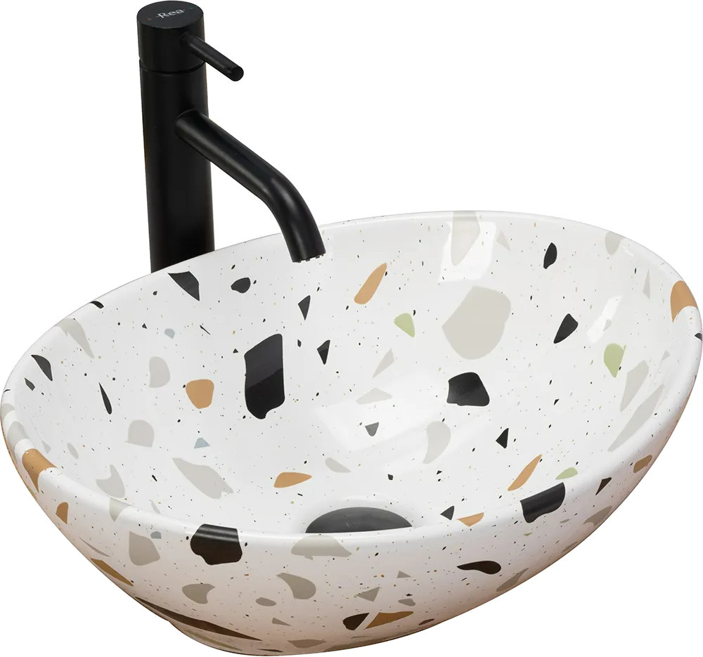 Умывальник REA Sofia Terazzo 410 REA-U6932