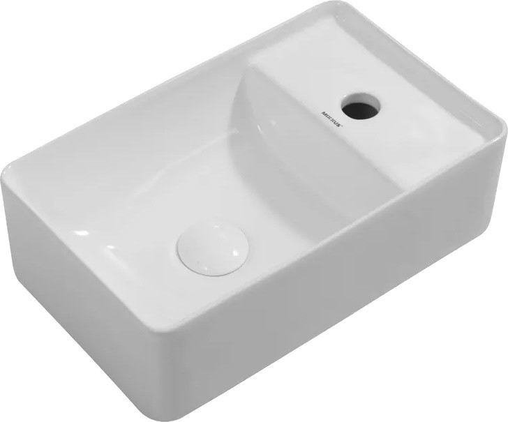 Умивальник MIXXUS Premium Quadro-1201-L MP6505 430 мм чаша ліворуч