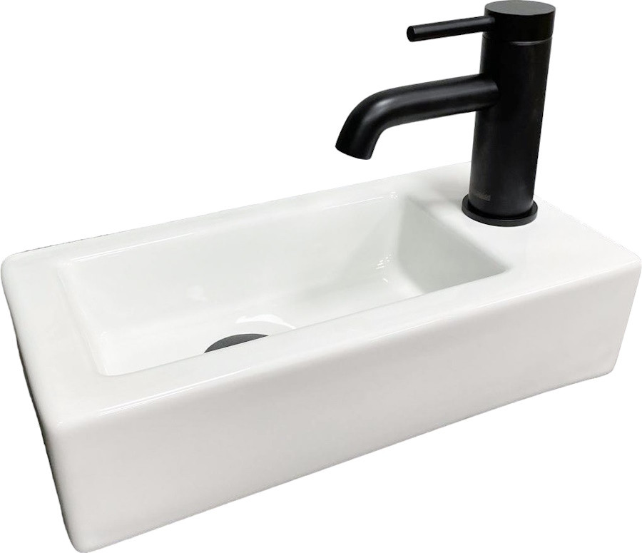 Умывальник VBI Komo L 370 VBI-015602 мм чаша слева