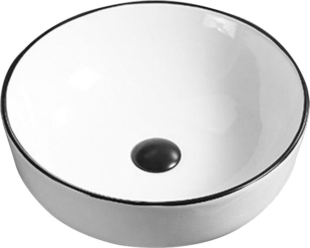 Умивальник Imprese Black Edge i11094