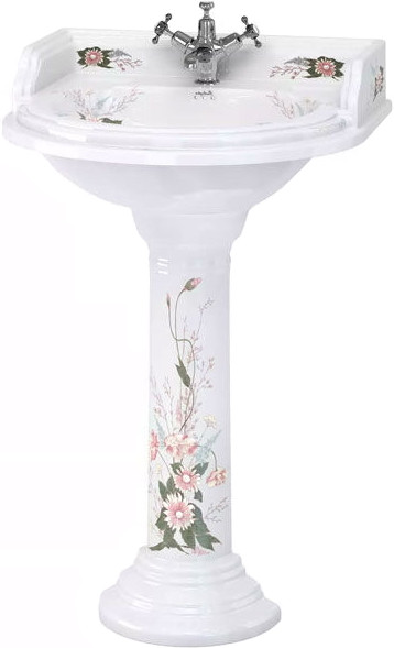 Умывальник Burlington English Garden B17D