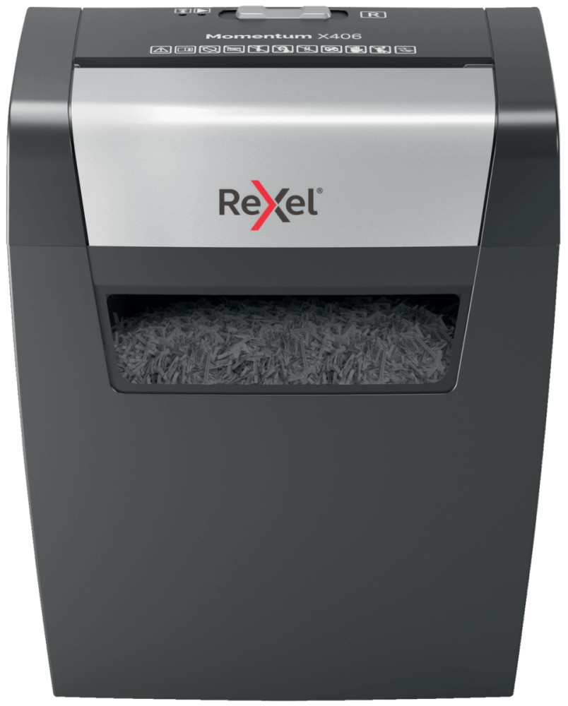 Знищувач паперу Rexel Momentum X406