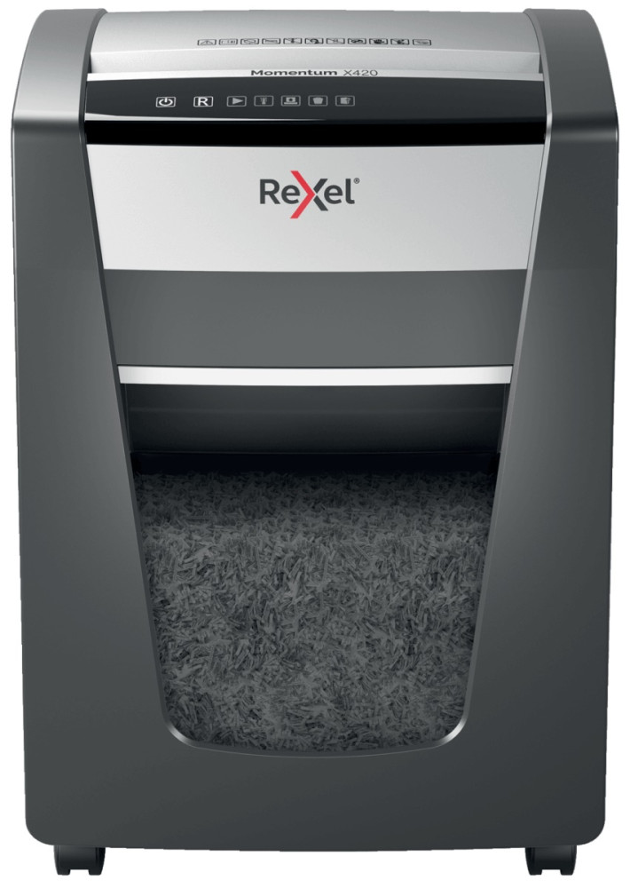 Знищувач паперу Rexel Momentum X420