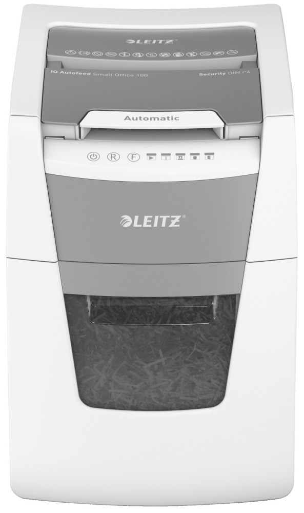 Знищувач паперу LEITZ IQ Autofeed Small Office 100 P4