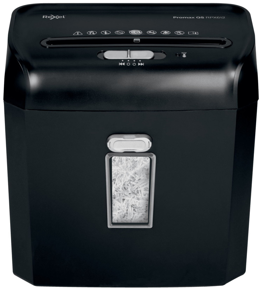 Знищувач паперу Rexel Promax QS 6/12 X