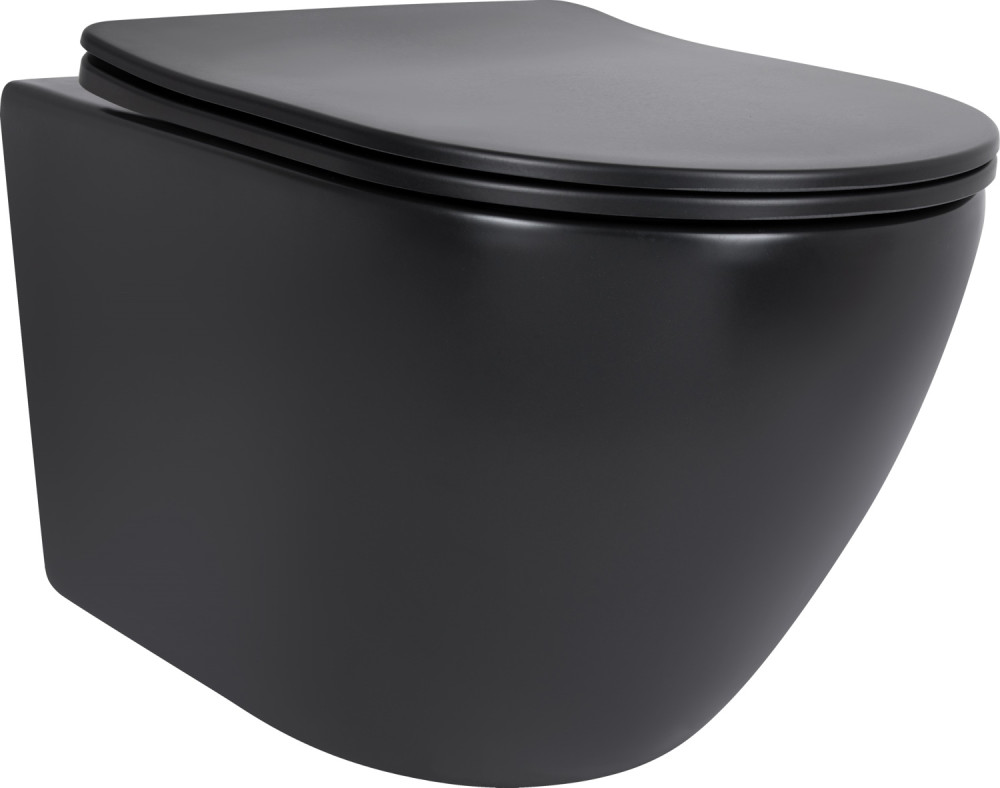 Унитаз Q-tap Robin New Ultra Quiet QT13332381ASMB