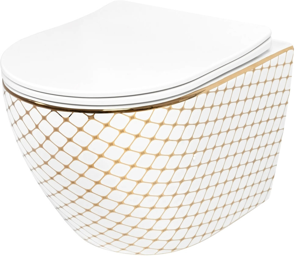 Унитаз REA Carlos Flat Diamond REA-C5100