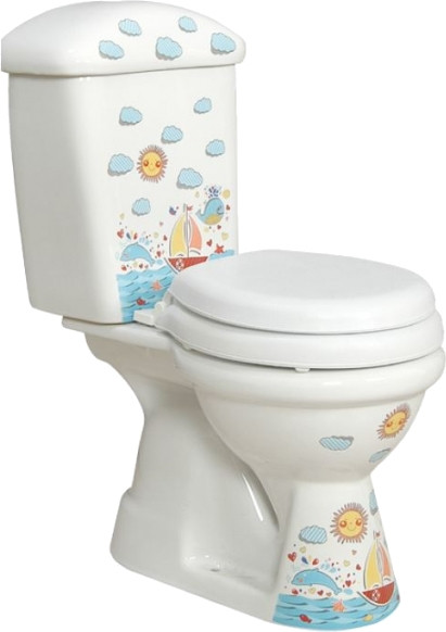 Детский унитаз Idevit Afacan 0504-2106-0171