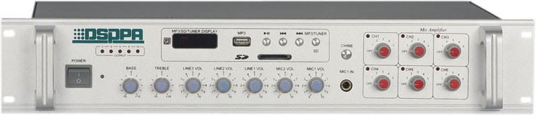 Усилитель DSPPA MP610U