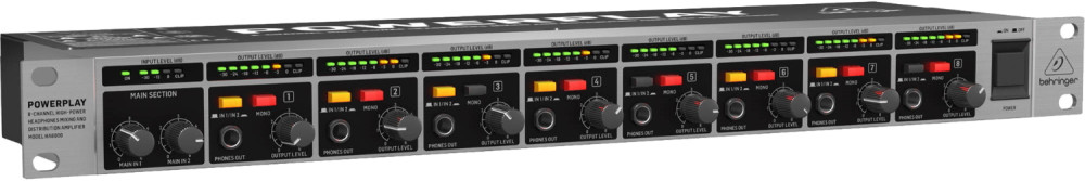 Підсилювач для навушників Behringer HA8000 V2