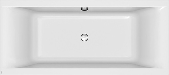 Ванна Cersanit Larga 180x80 см центральный слив / перелив