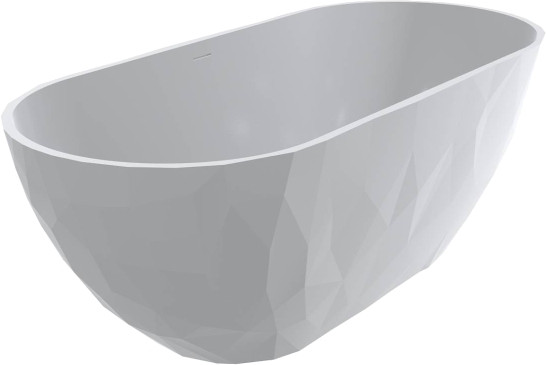 Ванна Miraggio Sapfire 165x76 см материал MiraMarble