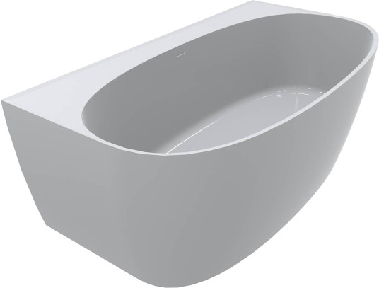 Ванна Miraggio Anna 160x85 см материал MiraMarble