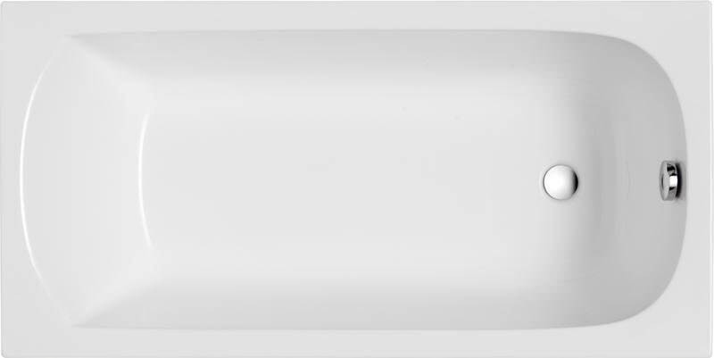 Ванна Polimat Classic 130x70 см тонкий бортик