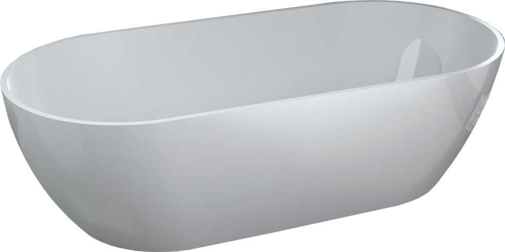 Ванна Miraggio Greenland 169x80.5 см усиление материал MiraMarble