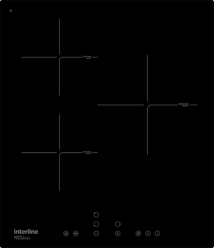 Варочная поверхность Interline HIV 740 SIB BG