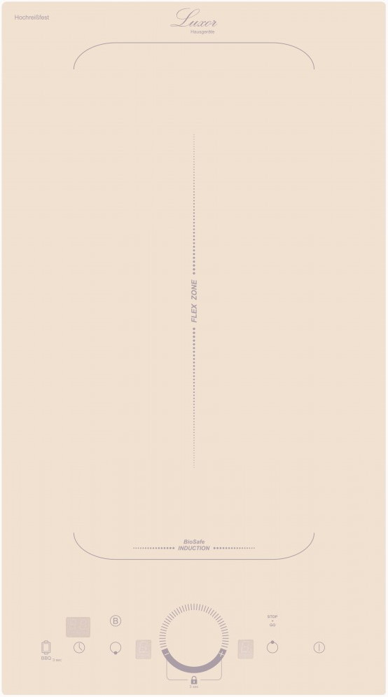 Варильна поверхня Luxor RI 340 Champagne