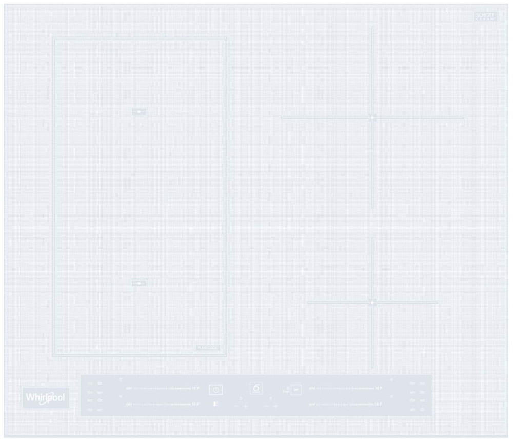Варильна поверхня Whirlpool WLS 5360 BF/W