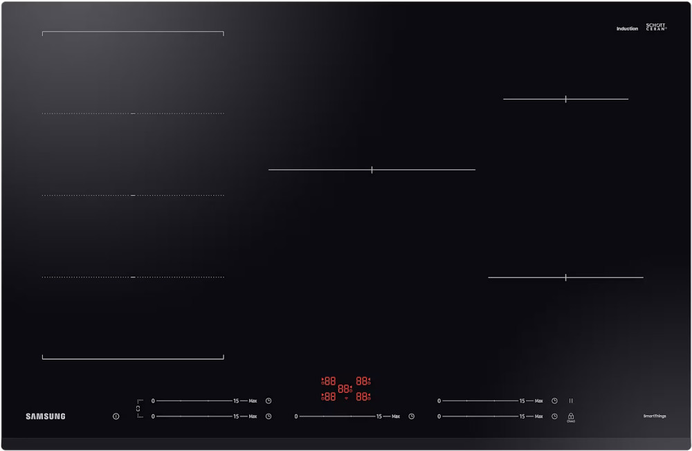 Варильна поверхня Samsung NZ85C6057GK