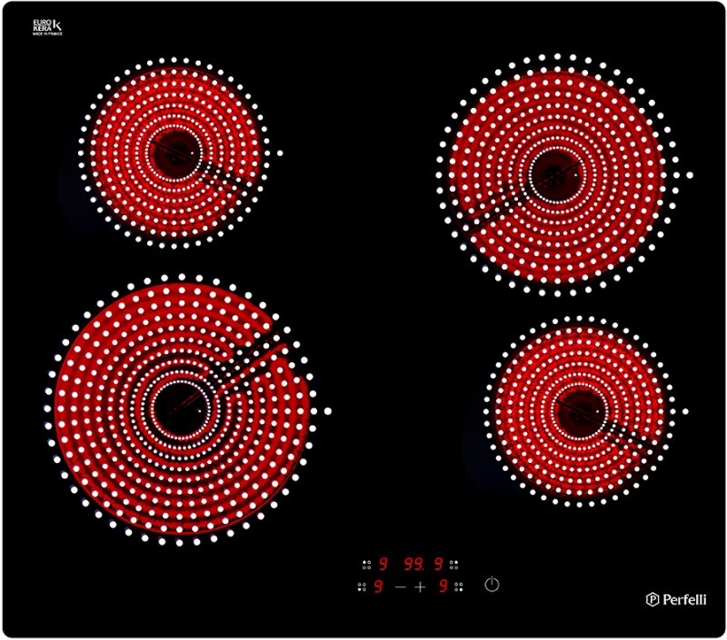 Варочная поверхность Perfelli VH 6123 BL