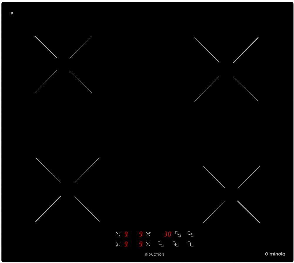 Варочная поверхность Minola MI 6037 KBL