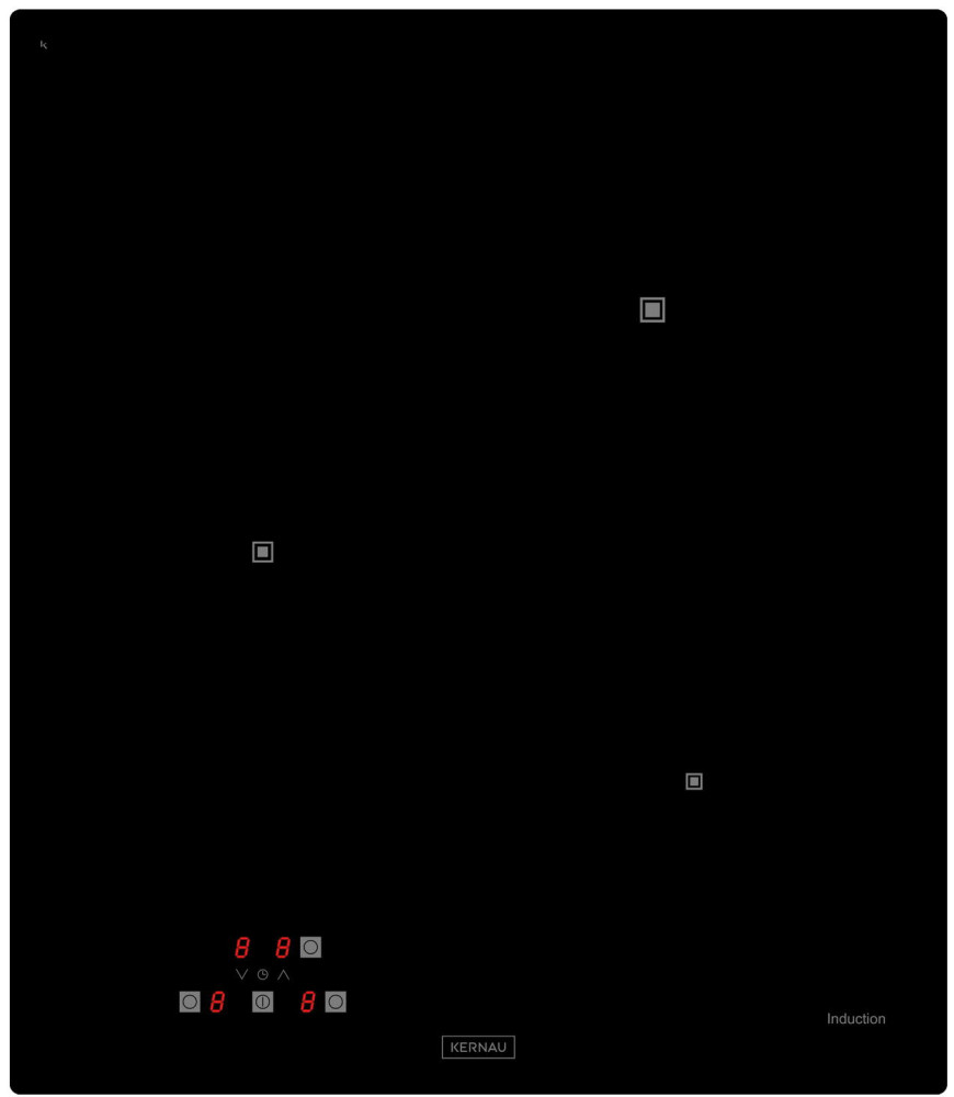 Варочная поверхность Kernau KIH 43-3B