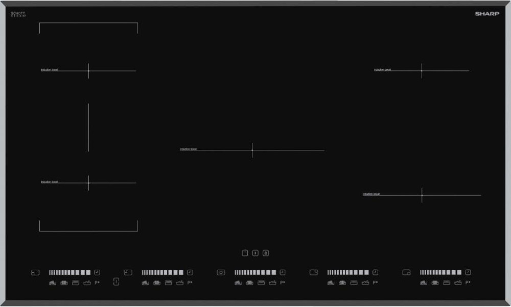 Варочная поверхность Sharp KH-9I39CS00