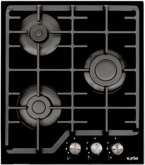 Варильна поверхня VENTOLUX HG430-W3G CS BK