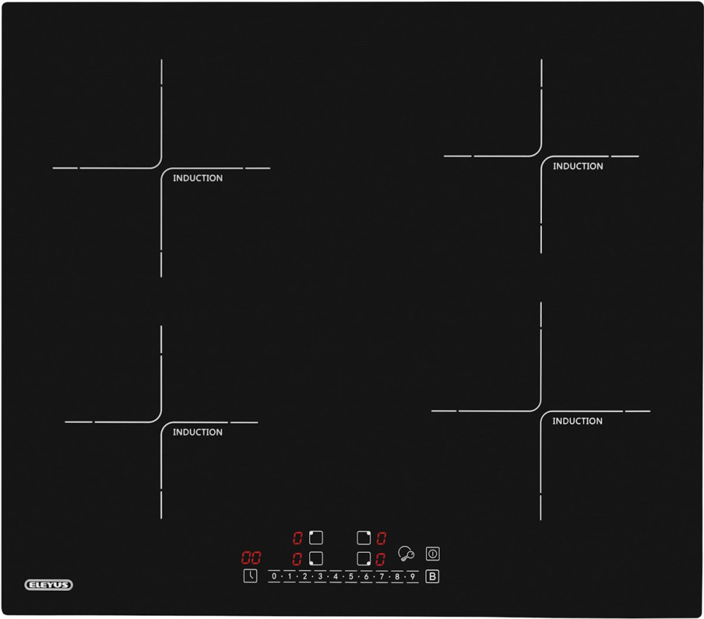 Варочная поверхность ELEYUS H3EBHG SL 60 BL I
