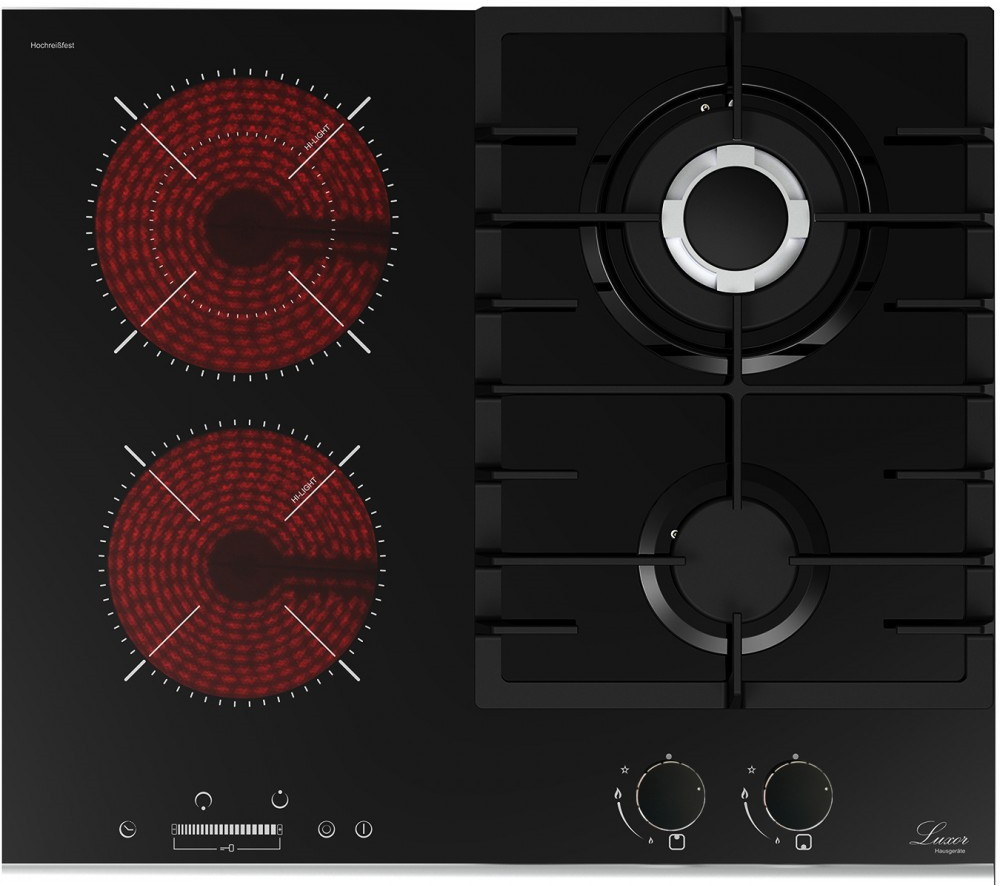 Варочная поверхность Luxor GT 60 B Turbo SS BK