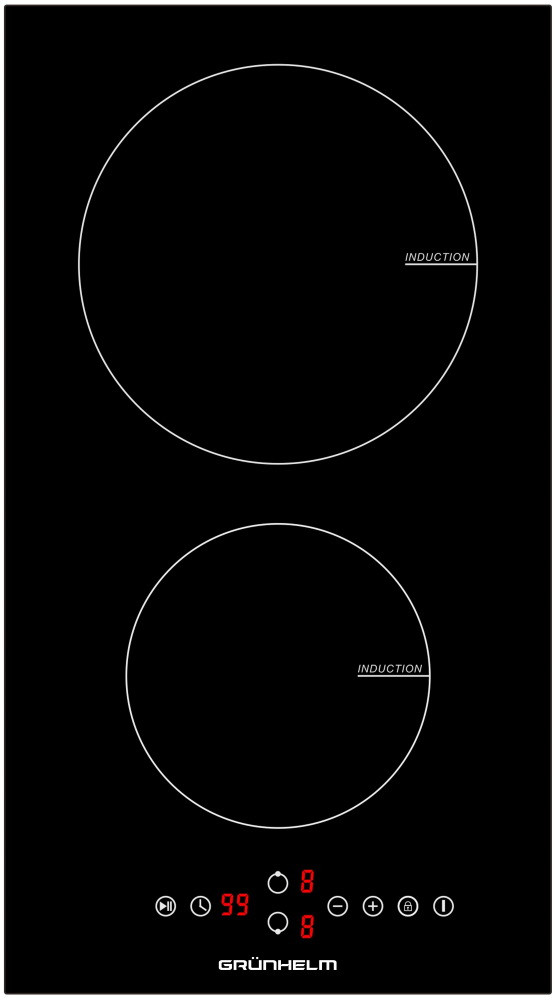 Варочная поверхность Grunhelm GPI 310 B