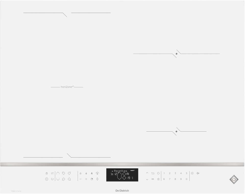 Варильна поверхня De Dietrich DPI 4431 W