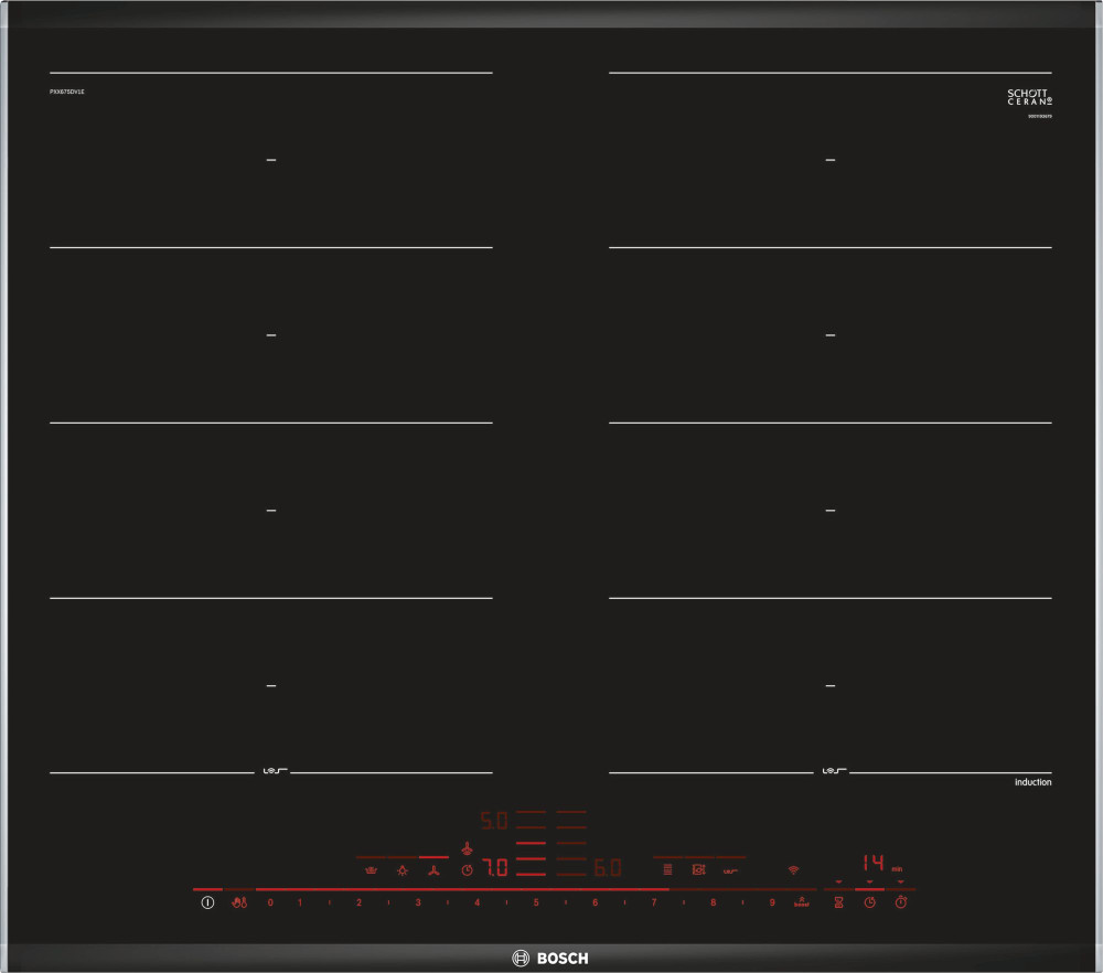 Варочная поверхность Bosch PXX 675 DV1E