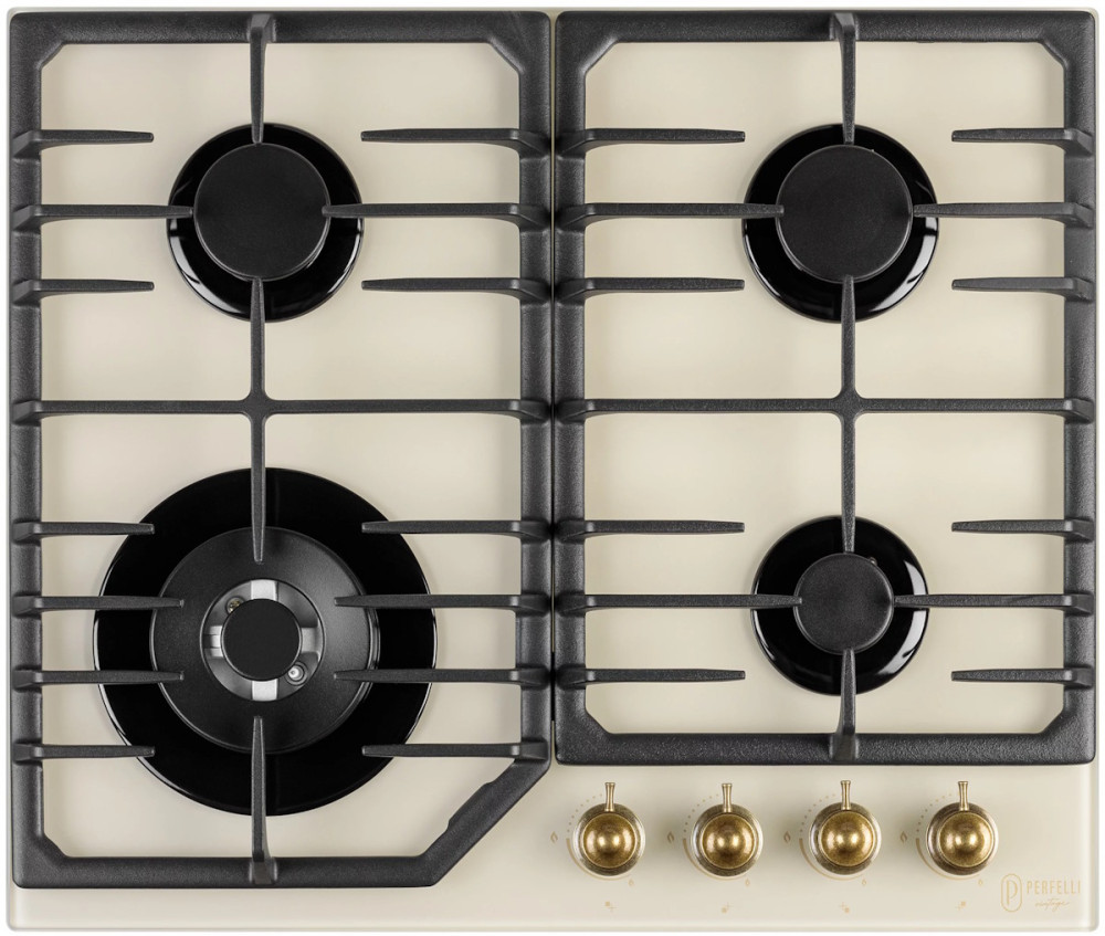 Варочная поверхность Perfelli VINTAGE GW69C BEIGE