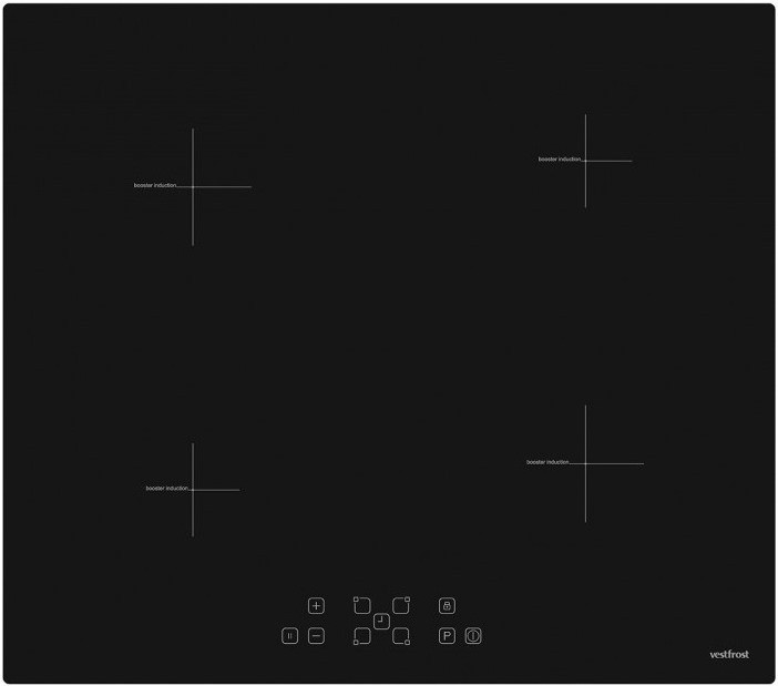 Варочная поверхность Vestfrost VI 64 TT0N10 BK
