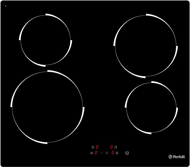 Варочная поверхность Perfelli VH 6121 BL