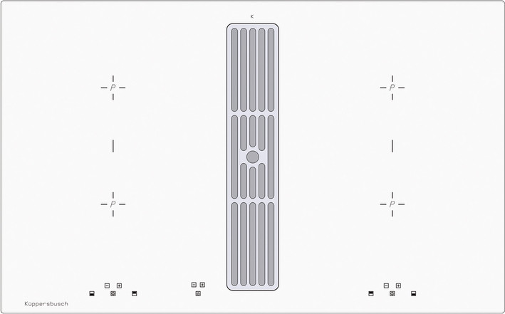 Варильна поверхня Kuppersbusch KMI 8500.0 WR