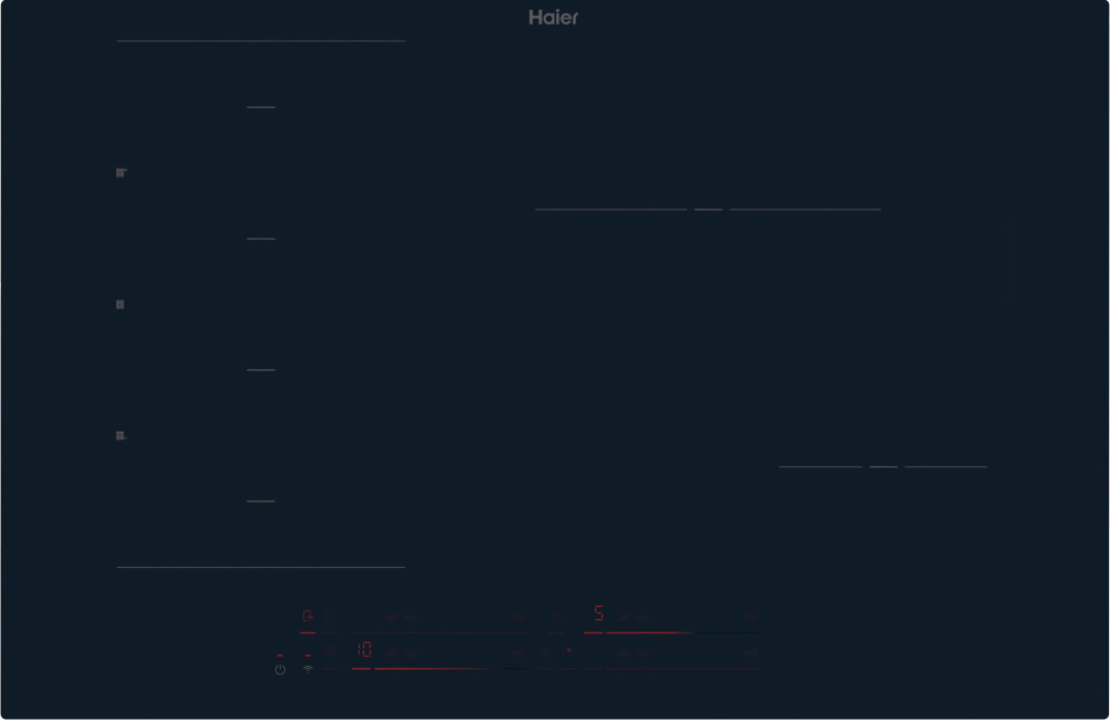 Варильна поверхня Haier HAMTB86IRCS