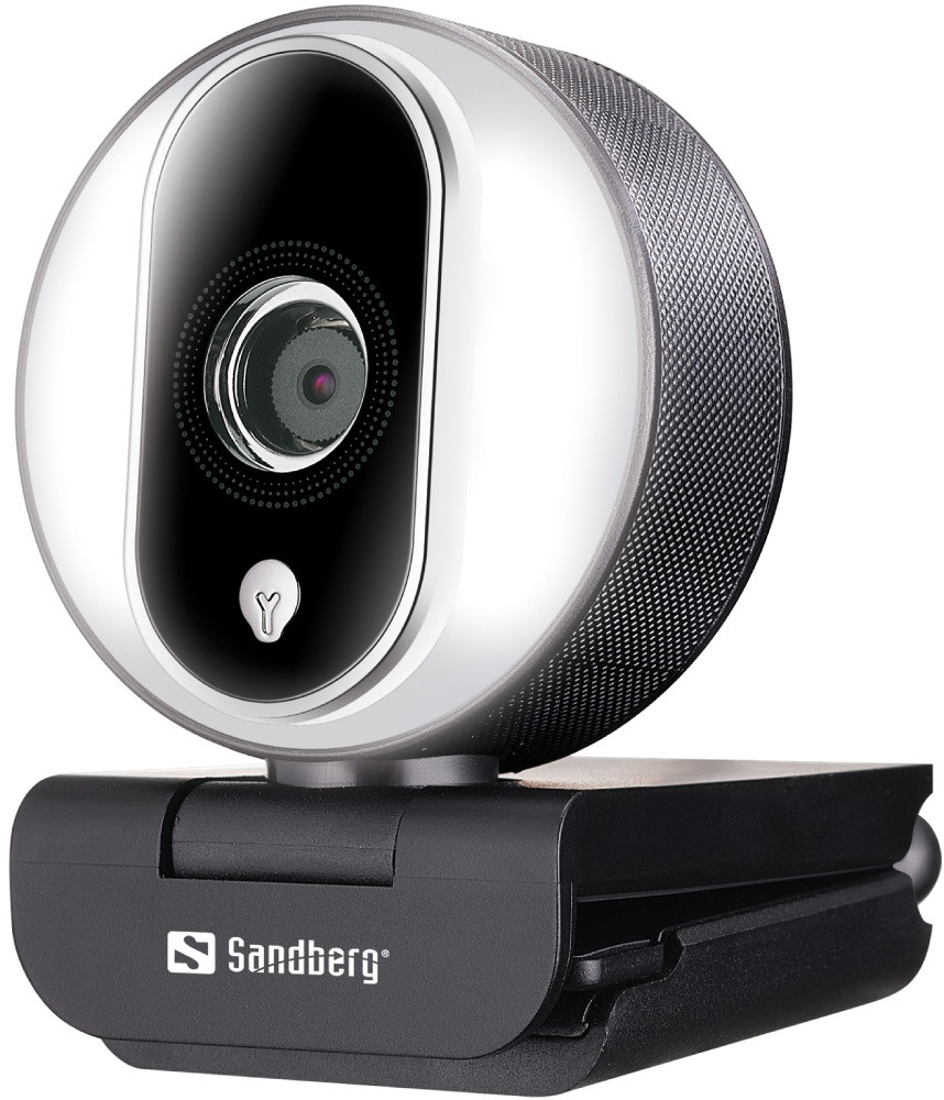 WEB-камера Sandberg Streamer Webcam Pro Full HD Autofocus Ring Light