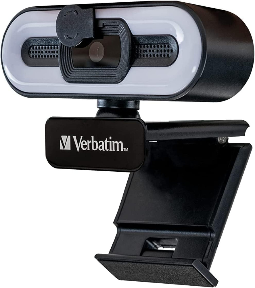 WEB-камера Verbatim Webcam with Microphone and Light